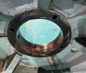 東元AECK 1300HP電機(jī)維修，更換軸、后端蓋、軸承