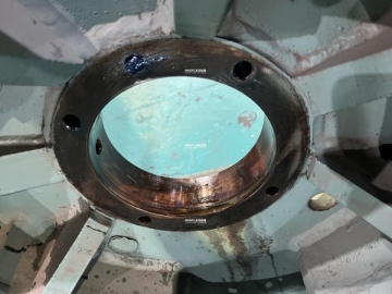 東元AECK 1300HP電機(jī)維修，更換軸、后端蓋、軸承