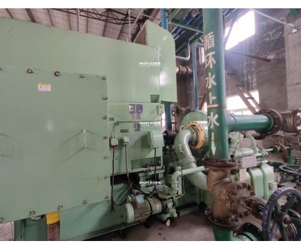 東元西屋配空壓機(jī)650KW電機(jī)現(xiàn)場(chǎng)保養(yǎng)，更換軸瓦