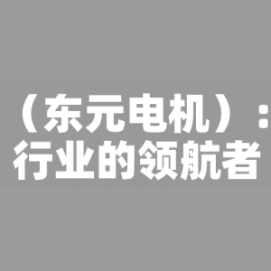 TECO（東元電機）：電機行業(yè)的領(lǐng)航者