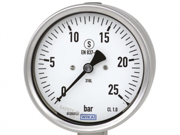 232.30, 233.30波登管壓力表，不銹鋼型