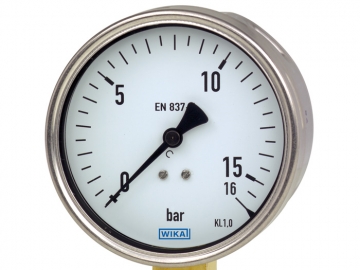 212.20波登管壓力表，銅合金材質(zhì)