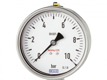 PG28波登管壓力，哈氏合金材質(zhì)