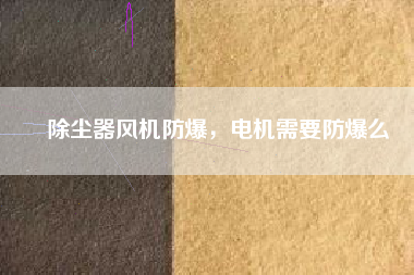 除塵器風(fēng)機(jī)防爆，電機(jī)需要防爆么